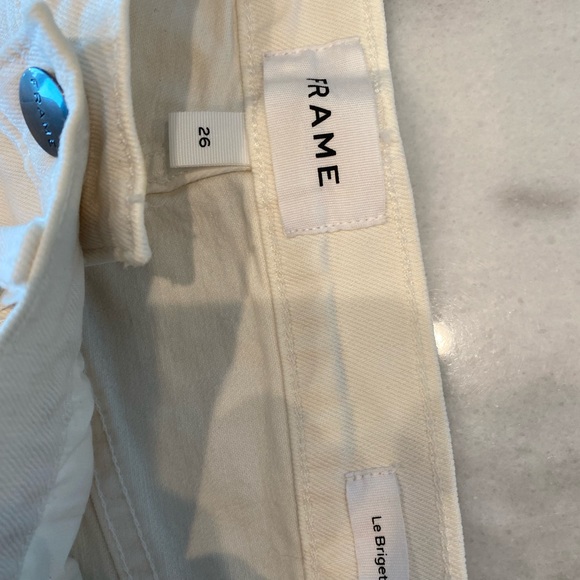 Frame “ Le Brigette” white/multicolor short - Picture 4 of 4